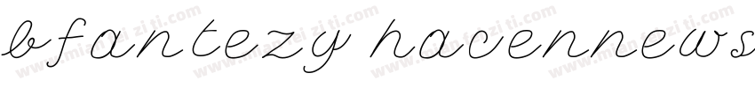 bfantezy hacennewspaper字体转换